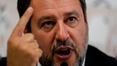 Matteo Salvini spricht erneut von „Schande“. (Archivbild) (Foto: Domenico Stinellis/AP/dpa)