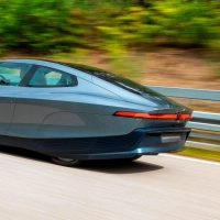 Kein Serienauto, aber Blick in die Zukunft: Der „Mission Efficiency“ ist ein Einzelstück und soll Technik für künftige Volkswagen-Modelle testen. (Foto: Volkswagen AG/dpa-tmn)