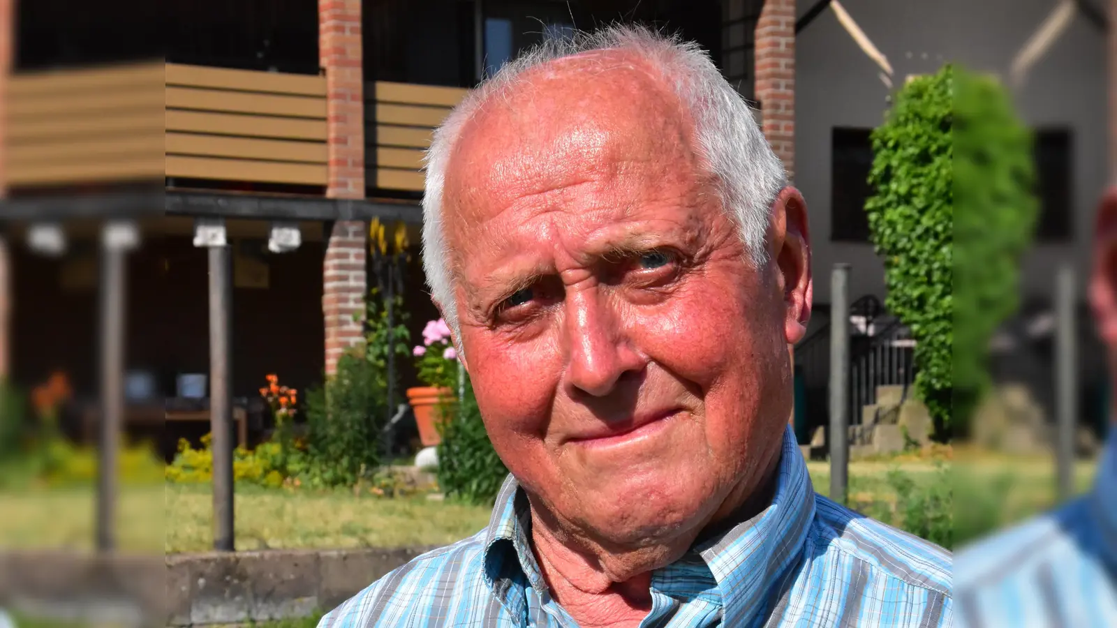 Georg Wehr versteckte sich als Junge im Wald, während seine Kameraden in den letzten Kriegstagen ums Leben kamen. (Foto: Fritz Arnold)