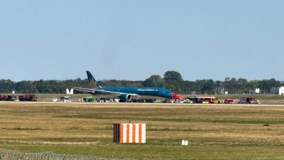 Der Zwischenfall mit einer Boeing der Vietnam Airlines muss untersucht werden.  (Foto: Uwe Lorz/dpa)