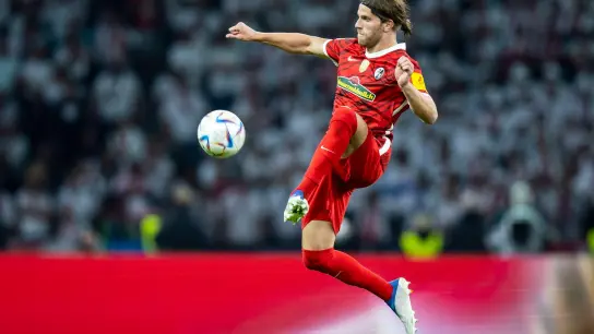 Fehlt dem SC Freiburg zu Saisonbeginn: Lucas Höler. (Foto: Tom Weller/dpa)