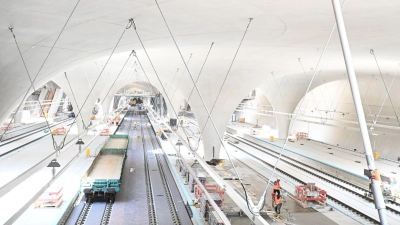 Die Inbetriebnahme von Stuttgart 21 verzögert sich erneut. (Foto: Bernd Weißbrod/dpa)