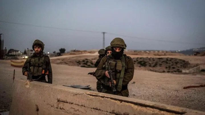 Israelische Sicherheitskräfte im Westjordanland (Archivbild). (Foto: Ilia Yefimovich/dpa)