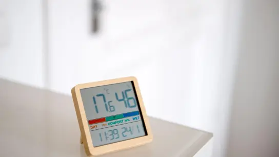 Experten raten, auch in wenig beheizten Räumen des Hauses auf eine Luftfeuchtigkeit von 40 bis 50 Prozent zu achten. (Foto: Zacharie Scheurer/dpa-tmn)