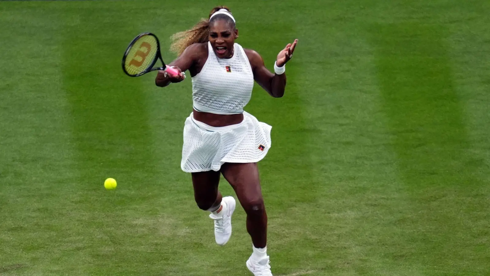 Für Serena Williams war das Einzel-Comeback in Wimbledon schnell wieder vorbei. (Foto: John Walton/PA Wire/dpa)