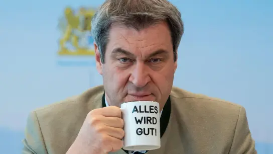 Ganz so gut sieht es gerade nicht aus für Bayerns Ministerpräsident Markus Söder (CSU): Viele Bürger sind unzufrieden. (Foto: Sven Hoppe/dpa)