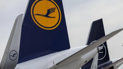 Am Flughafen München entfallen zahlreiche Flüge der Lufthansa. (Symbolbild) (Foto: Hannes P Albert/dpa)