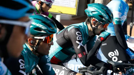 Emanuel Buchmann muss auf einen Start bei der Vuelta verzichten. (Foto: Clara Margais/dpa)