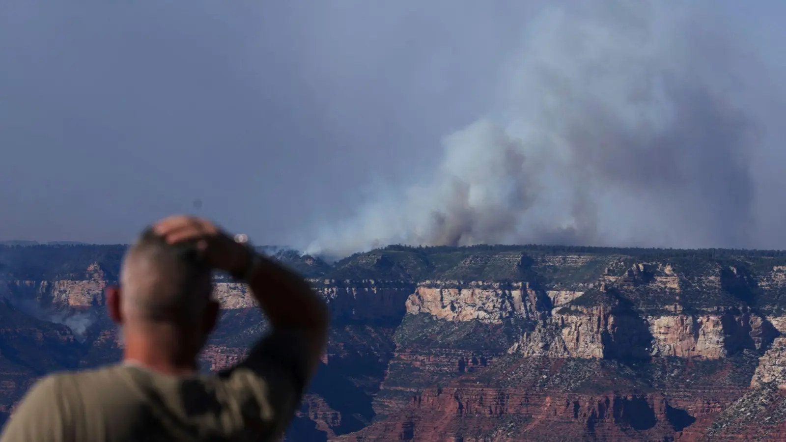 Der Grand-Canyon-Nationalpark an der US-Westküste ist bei Touristen beliebt.  (Foto: Jon Gambrell/AP/dpa)