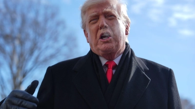 Nach Rassismus-Kritik ist ein Trump-Post wieder gelöscht worden (Archivbild). (Foto: Evan Vucci/AP/dpa)