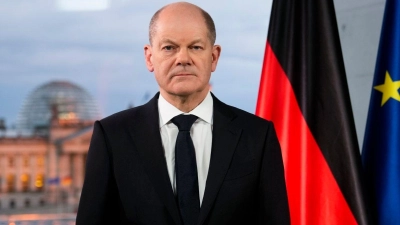 Wer ist dieser Kanzler Olaf Scholz? Journalist Daniel Brössler hat ein Buch über den deutschen Regierungschef geschrieben. (Foto: Markus Schreiber/AP/Pool/dpa)
