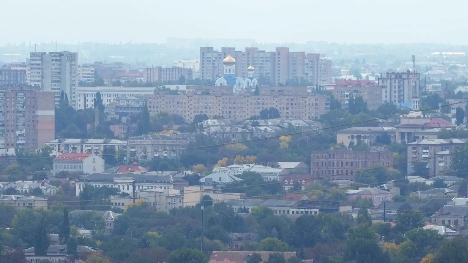 Die Stadt Luhansk gehört zu den Städten, die von Russland besetzt sind. (Foto: -/AP/dpa)
