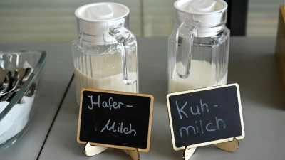 Echte „Milch“ gibt es laut Vorschrift nur von Tieren - aber im Alltag werden auch Pflanzendrinks so genannt.  (Foto: Jens Kalaene/dpa)