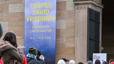 Im Vorverkauf wurden für die Caspar-David-Friedrich-Ausstellung bisher etwa 75.000 Einzeltickets verkauft. (Foto: Jens Kalaene/dpa)