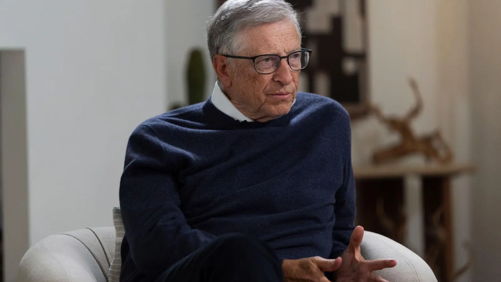 Microsoft-Mitgründer Bill Gates schließt sich Warnungen vor Gefahren Künstlicher Intelligenz an. (Archivbild) (Foto: Jae C. Hong/AP/dpa)