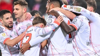 Die Bayern sicherten sich souverän und vorzeitig die Herbstmeisterschaft. (Foto: Harry Langer/dpa)