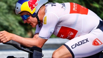 Großer Favorit bei der Challenge Roth: Norwegens Triathlonstar Kristian Blummenfelt. (Archivbild) (Foto: Hannibal Hanschke/dpa)