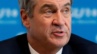 CSU-Chef Söder warnt vor parteiinternen Streitereien und will seiner Partei mit einem Zehn-Punkte-Plan zu neuer Geschlossenheit verhelfen.  (Foto: Sven Hoppe/dpa)