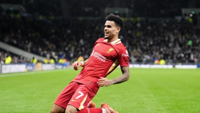 Luis Díaz soll die Offensive in München verstärken. (Foto: Adam Davy/PA Wire/dpa)