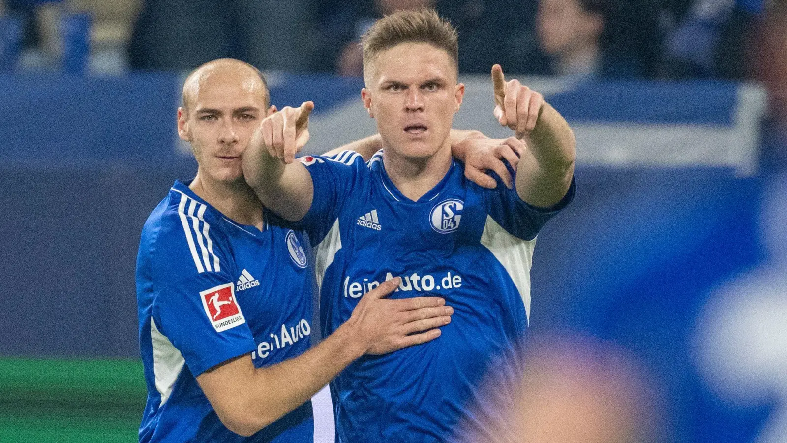 Dürfte auch in der kommenden Saison in der 1. Liga spielen: Noch-Schalker Marius Bülter. (Foto: David Inderlied/dpa)