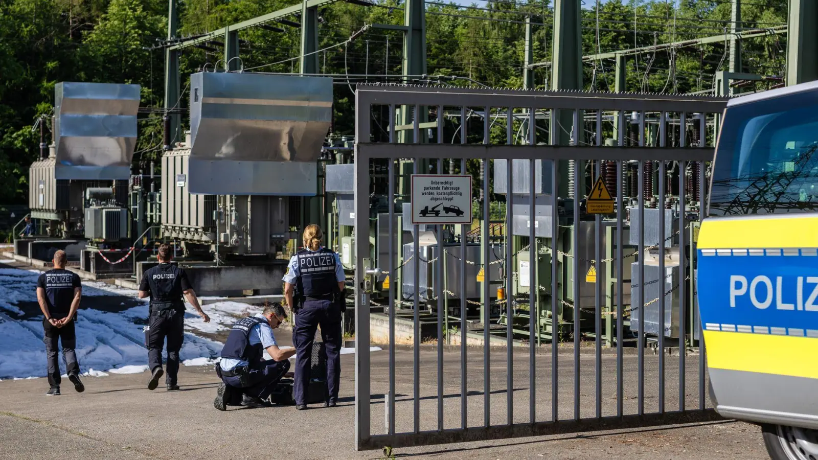 Die Polizei hat die Ermittlungen aufgenommen. (Foto: Christoph Schmidt/dpa)