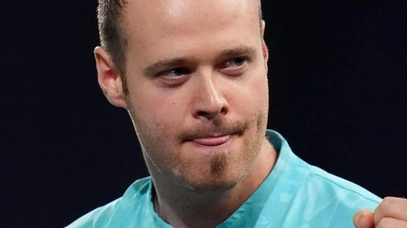 Hopp jubelt in London in Richtung seiner Box. (Foto: John Walton/PA Wire/dpa)