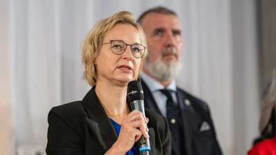 Ehemalige Mitglieder des BSW in Thüringen haben eine neue Partei gegründet.  (Archivbild) (Foto: Jacob Schröter/dpa)