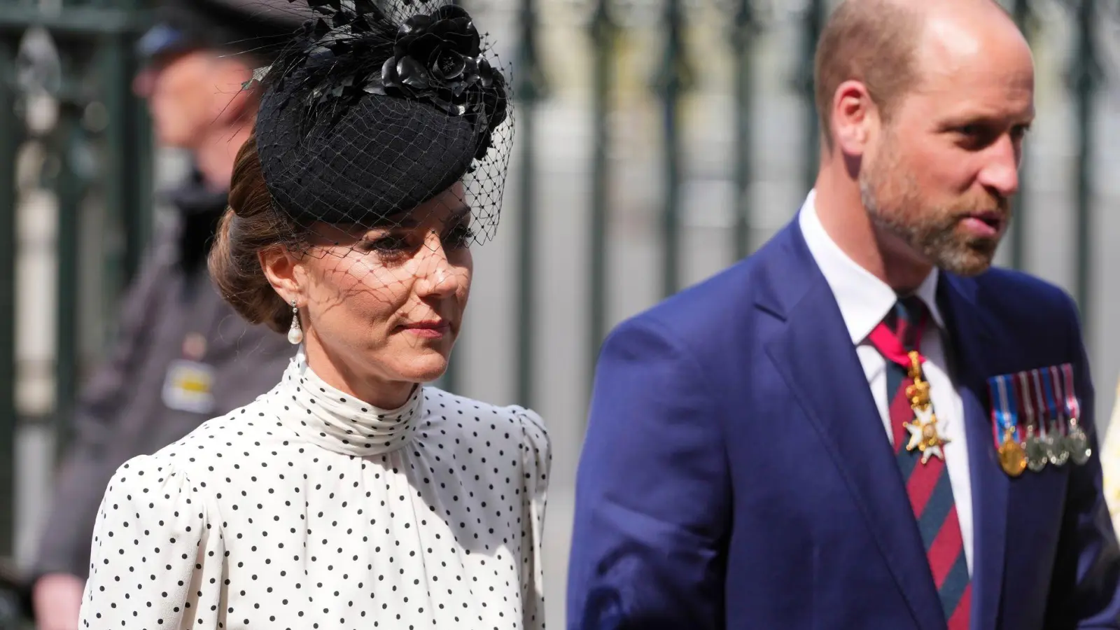 Prinzessin Kate und Prinz William sind beim Staatsbesuch von Frankreichs Präsident Emmanuel Macron und seiner Frau Brigitte dabei. (Archivfoto) (Foto: Kirsty Wigglesworth/AP/dpa)