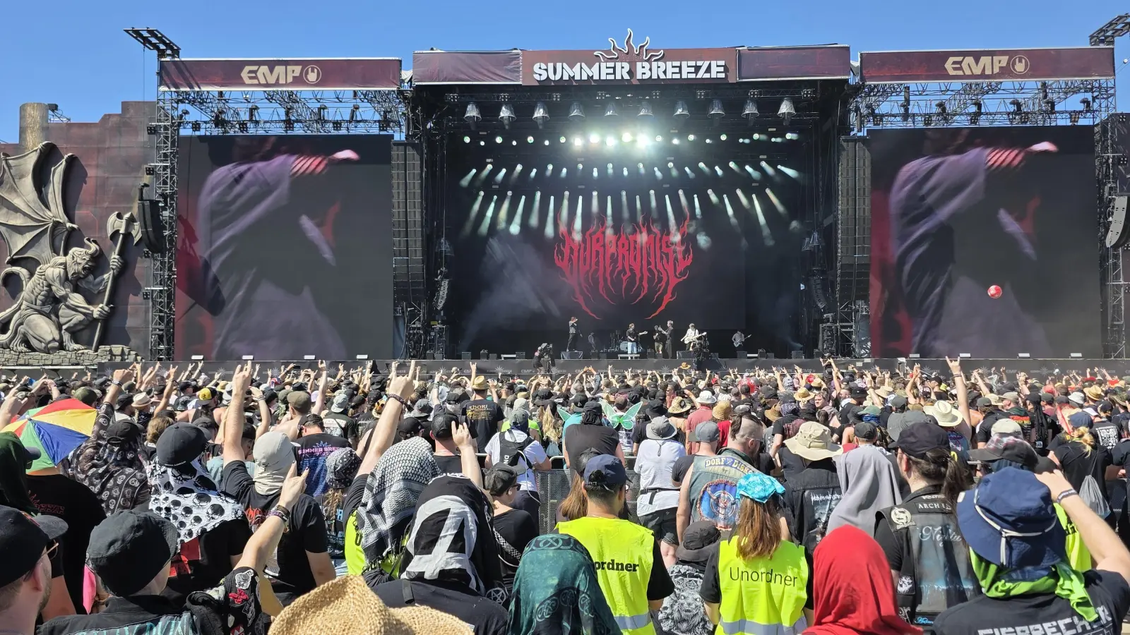 Die ersten Bands für die Jubiläumsausgabe des Summer Breeze 2027 wurden bekanntgegeben. (Archivbild: Markus Weinzierl)