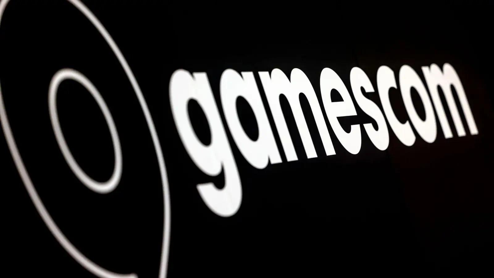 Das Logo der Gamescom - im August wird es omnipräsent sein in Köln. (Foto: Oliver Berg/dpa)