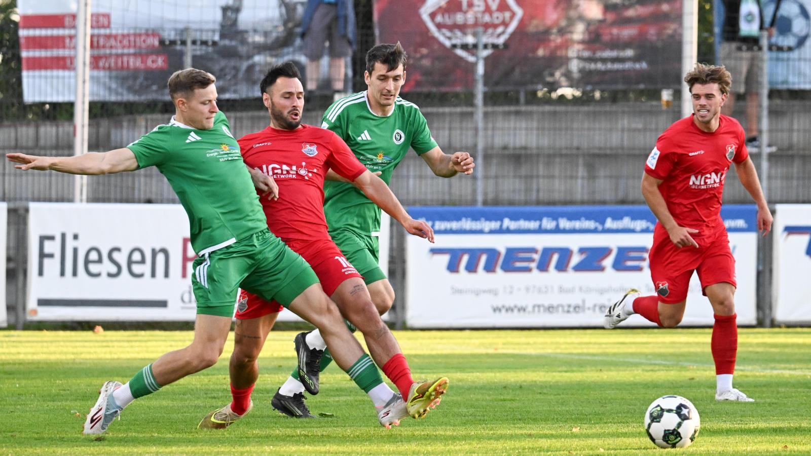 The losing streak continues: SpVgg Ansbach loses 0-2 in Aubstadt