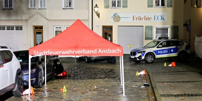 In der Nacht auf Sonntag kam es in Ansbach zu einem Polizeieinsatz mit Schusswaffengebrauch.  (Foto: Zeynel Dönmez)