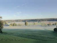 Sanft erwacht der Tag - gesehen bei Charhof (Foto: Michael Dietrich)