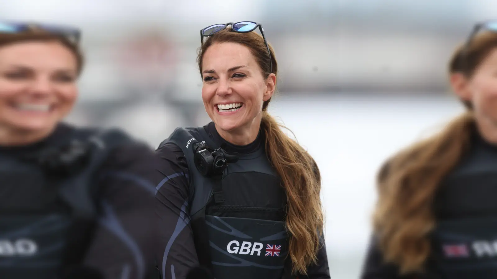 Herzogin Kate nahm an einer Segel-Regatta vor Plymouth teil. (Foto: Daily Telegraph/Jeff Gilbert/PA Wire/dpa)
