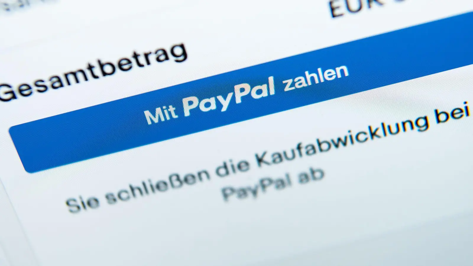 Bei Paypal sind Sicherheitssysteme ausgefallen, die betrügerische Lastschriften herausfiltern sollen. (Foto: Silas Stein/dpa)