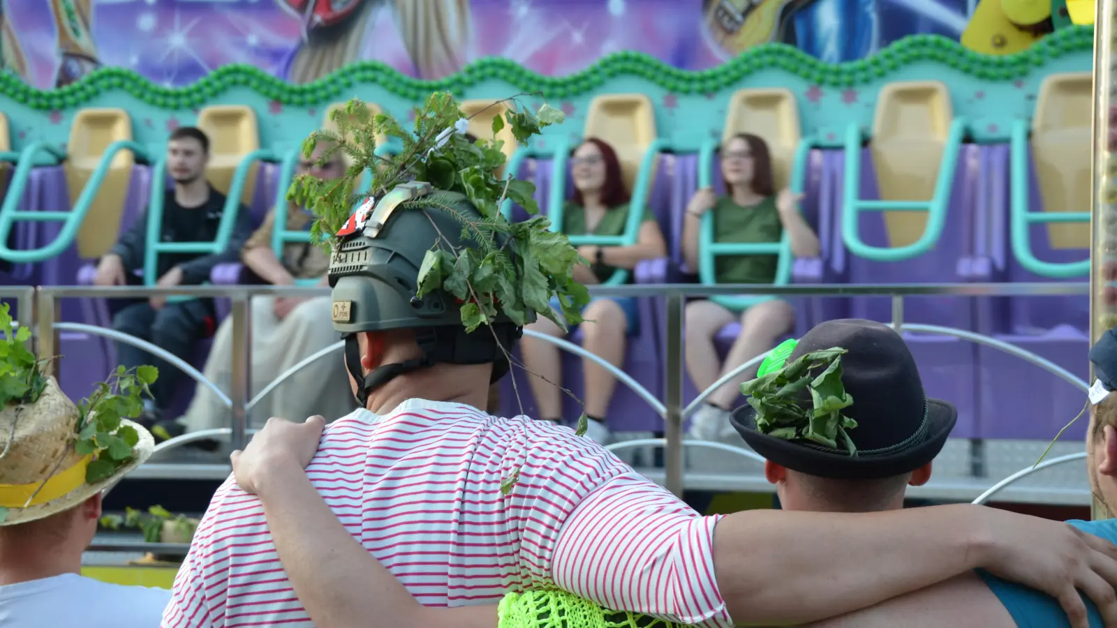 Auch ein bisschen Nervenkitzel darf nicht fehlen – oder man schaut in Ruhe zu. (Foto: Yvonne Neckermann)