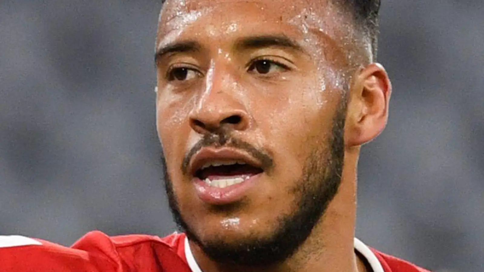 Spielte einst beim FC Bayern: Corentin Tolisso von Lyon. (Foto: Sven Hoppe/dpa-Pool/dpa)