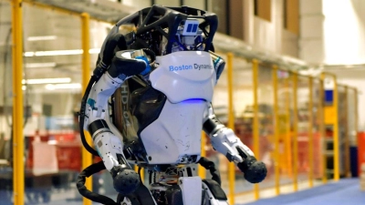 Atlas von Boston Robotics bekommt ein Upgrade. (Foto: Josh Reynolds/AP/dpa)