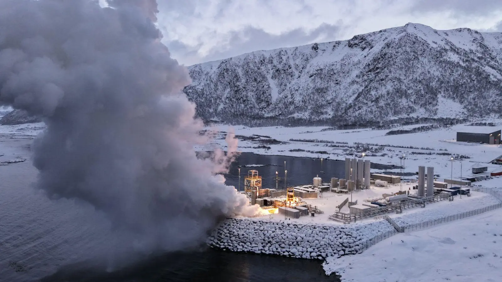 Vorbereitungen zum zweiten Testflug am Weltraumbahnhof in Norwegen. (Handout) (Foto: -/Isar Aerospace/dpa)