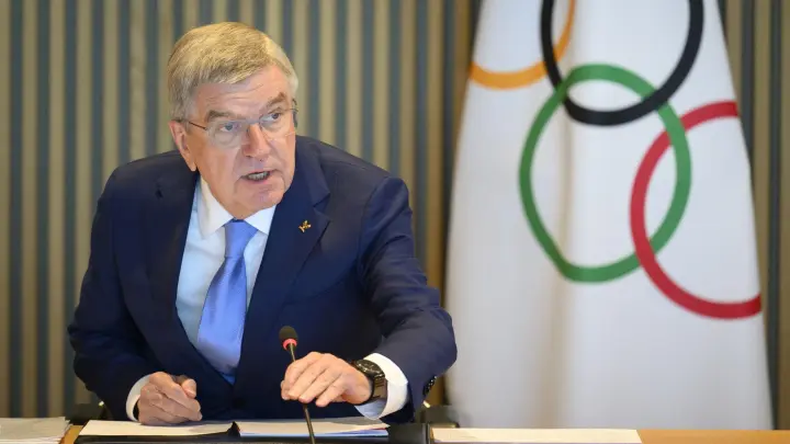 Präsident des Internationalen Olympischen Komitees: Thomas Bach. (Foto: Laurent Gillieron/KEYSTONE/dpa)