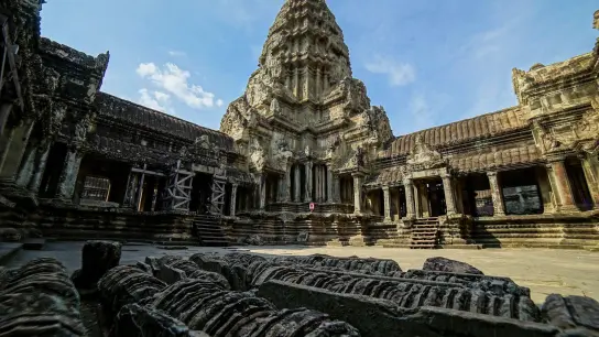 Die Tempelanlagen von Angkor waren bis zum 15. Jahrhundert das Zentrum des Khmer-Königreichs. (Foto: Robert Günther/dpa-tmn)