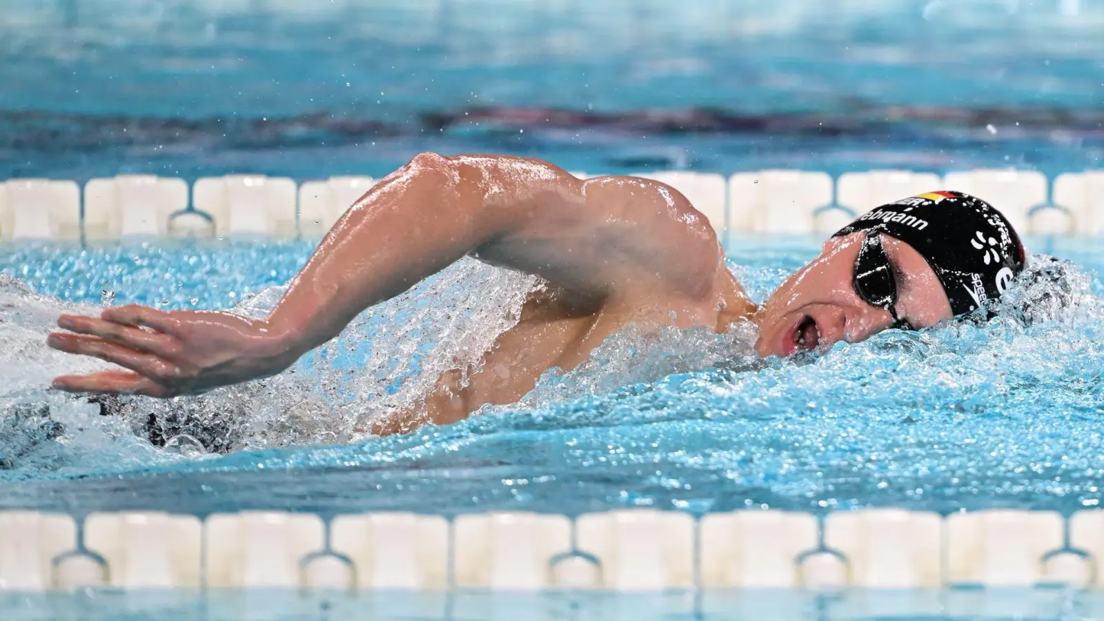 Johannes Liebmann ist über 400 Meter Freistil ausgeschieden. (Foto: Emma Da Silva/AP/dpa)