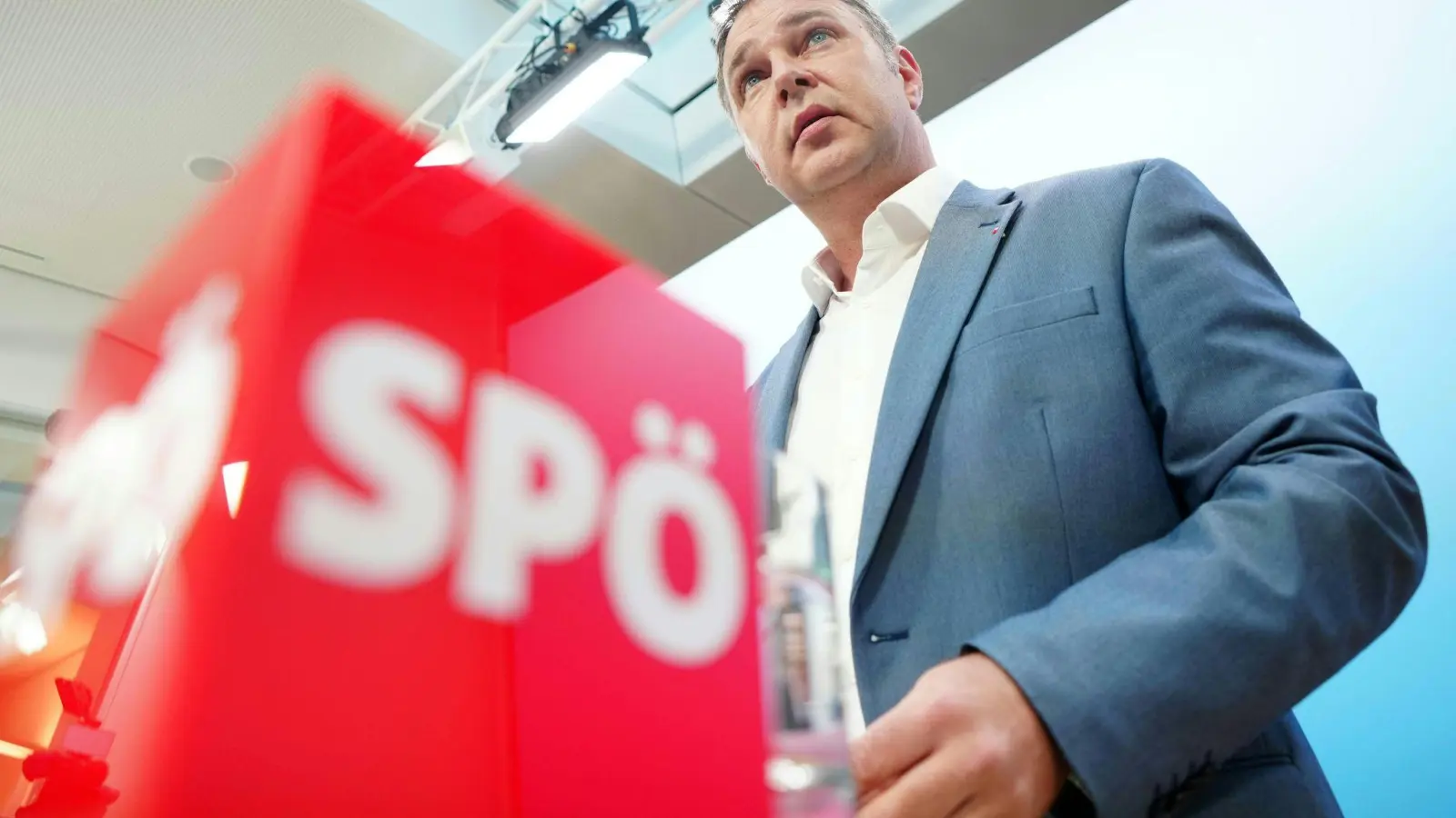 Andreas Babler ist neuer Parteichef der SPÖ. (Foto: Georg Hochmuth/APA/dpa)