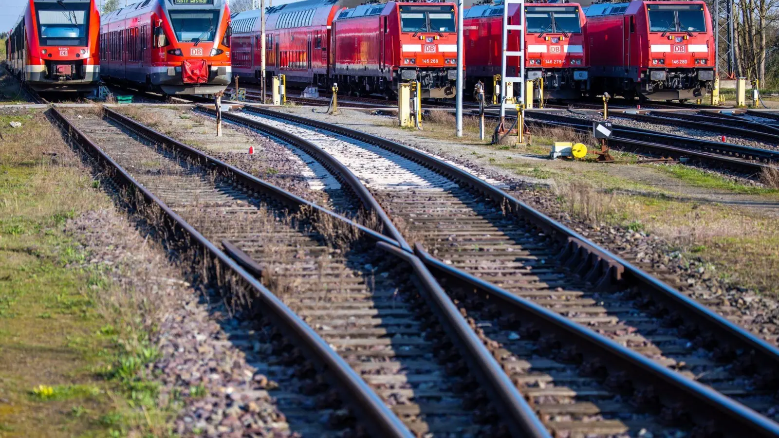 Bei der Deutschen Bahn besteht erheblicher Investitionsbedarf. (Foto: Jens Büttner/dpa)