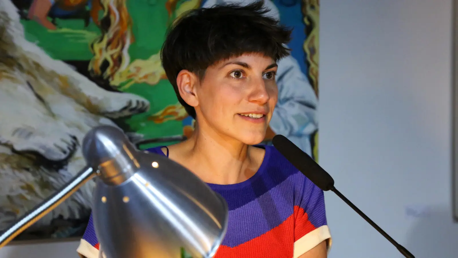 Stellte „Wir Königinnen” vor: Anja Gmeinwieser. (Foto: Martina Kramer)