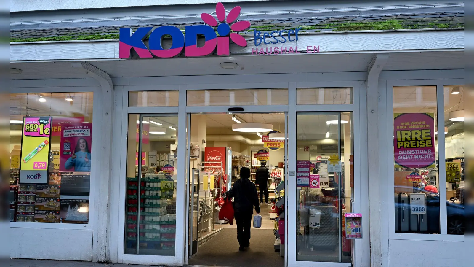 Im Zuge einer Insolvenz waren 2025 zahlreiche Kodi-Filialen geschlossen worden. (Archivbild) (Foto: Wolf von Dewitz/dpa)