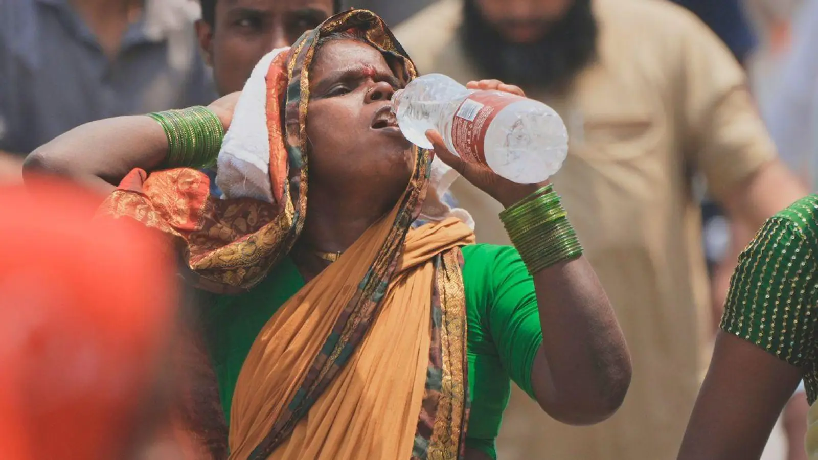 Experten erwarten, dass auch die kommenden Jahre warm werden - das bleibt nicht ohne Folgen. (Archivbild) (Foto: Mahesh Kumar A./AP/dpa)