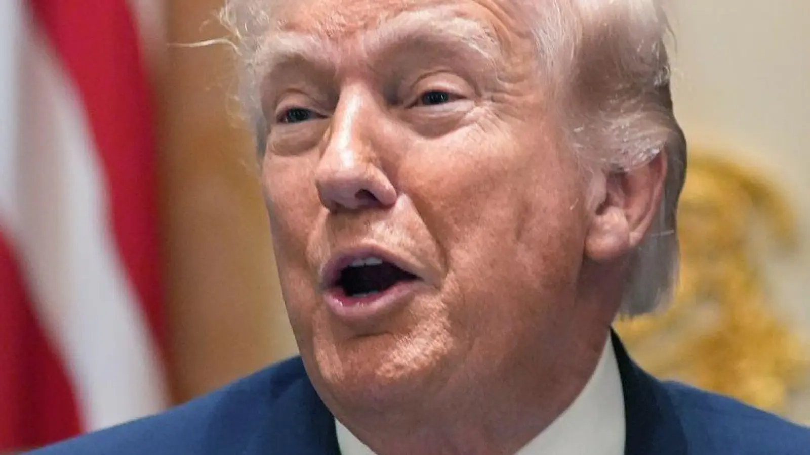 Trump hatte dem Iran mit Angriffen auf Kraftwerke gedroht.  (Foto: Alex Brandon/AP/dpa)