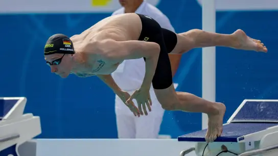 Schwimmt über 1500 Meter Freistil um eine EM-Medaille in Rom: Florian Wellbrock. (Foto: Jokleindl/dpa)