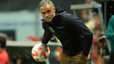 Soll neuer PSG-Cheftrainer werden: Luis Enrique. (Foto: Luis Vieira/AP/dpa)